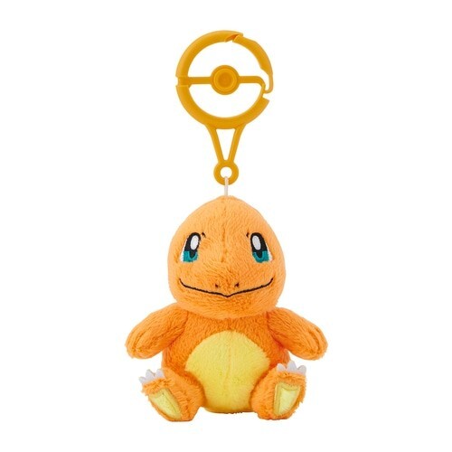 Pokemon Center Original Plush Mascot with Carabiner Key chain Charmander