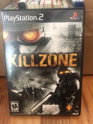 Killzone (Sony PlayStation 2, 2004) PS2 Game Black Label Complete Untested