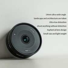 Astrhori 14mm F4.5 APS-C Wide Angle Lens For Canon M Nikon Sony E Fujifilm M4/3