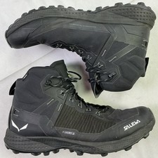 Salewa Men's Pedroc Pro Powertex Mid Lightweight Hiking Boots-Black-Size: 9