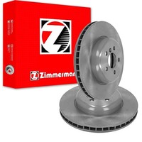 2X Zimmermann Formula F Bremsscheiben 348Mm Vorne Passend FüR Bmw 3 5 6 7 X3 X4