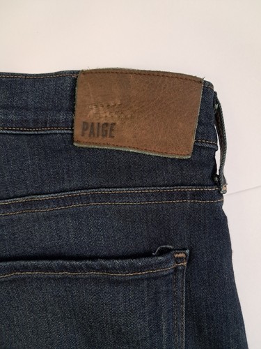 Paige Men’s Federal Jeans Size 33 Slim Straight Dark Wash Denim USA - Picture 10 of 10