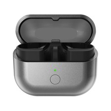 Wireless Charging Case Compatible with Samsung Galaxy Buds 3 Pro, Silver