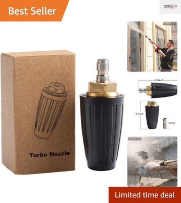 #ad #ad Durable 4000 PSI Turbo Nozzle for Effortless Cleaning of Brick Concrete amp; Vinyl $25.99