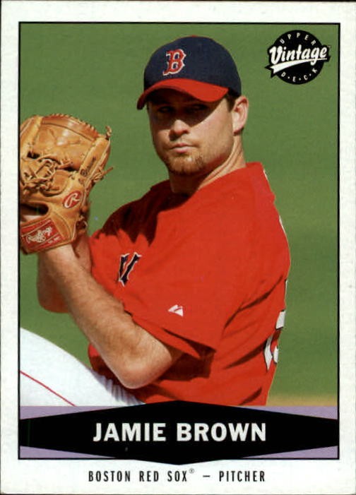 2004 Upper Deck Vintage #466 Jamie Brown RC - BB