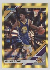 2019-20 Panini Donruss Holo Yellow Laser 21/25 Quinn Cook #68 1u6