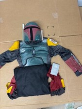 Disney Store Official Boba Fett Costume 9/10 Broken Helmet