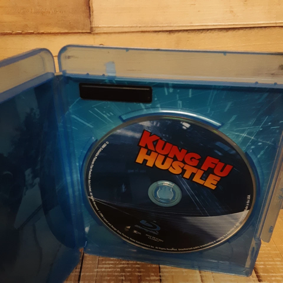 Kung Fu Hustle Blu-ray Used Stephen Chow 2004 Action Comedy Martial Arts Foto 4 de 4