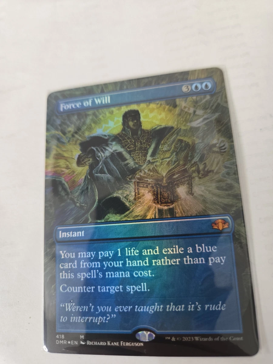 Collectible Individual Force of Will Card Games in English for