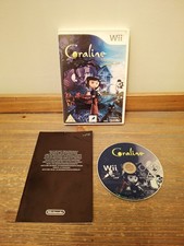 Coraline Nintendo Wii Video Game Good Condition Tested And Working 