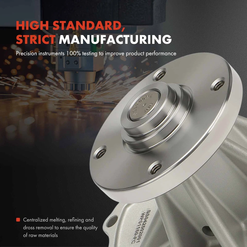 Bomba de agua del motor para Nissan Máxima 1984 Datsun 240Z 260Z 280Z 280ZX 810 Máxima Foto 3 de 4