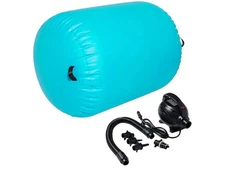 Gymnastics Air Roller Air Barrel Inflatable Tumbling Mat Cylinder Column Gym Pad
