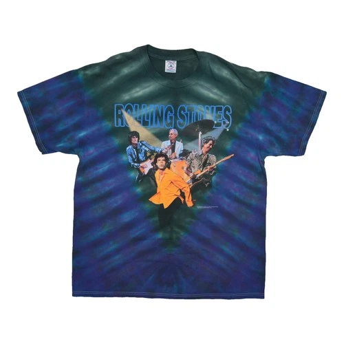 Rolling Stones No Security Tour Shirt 1990s vintage concert t-shirt, vintage, single stitch, B+ condition