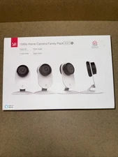 YI 4pc Home Camera 1080p Wireless IP Security Surveillance System Night Vision