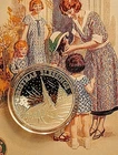 1 oz Fine Silver Christmas Round