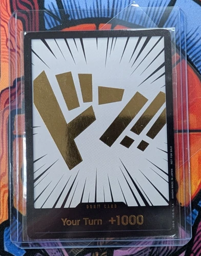 GOLD DON!! SEALED ONE PIECE CARD GAME SPECIAL TOURNAMENT PROMO PRIZE EVENT TCG
