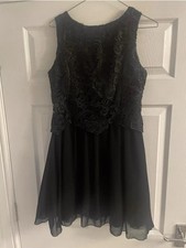 Dress - Little Mistress London Black Dress Size 14 BNWT Worth £55