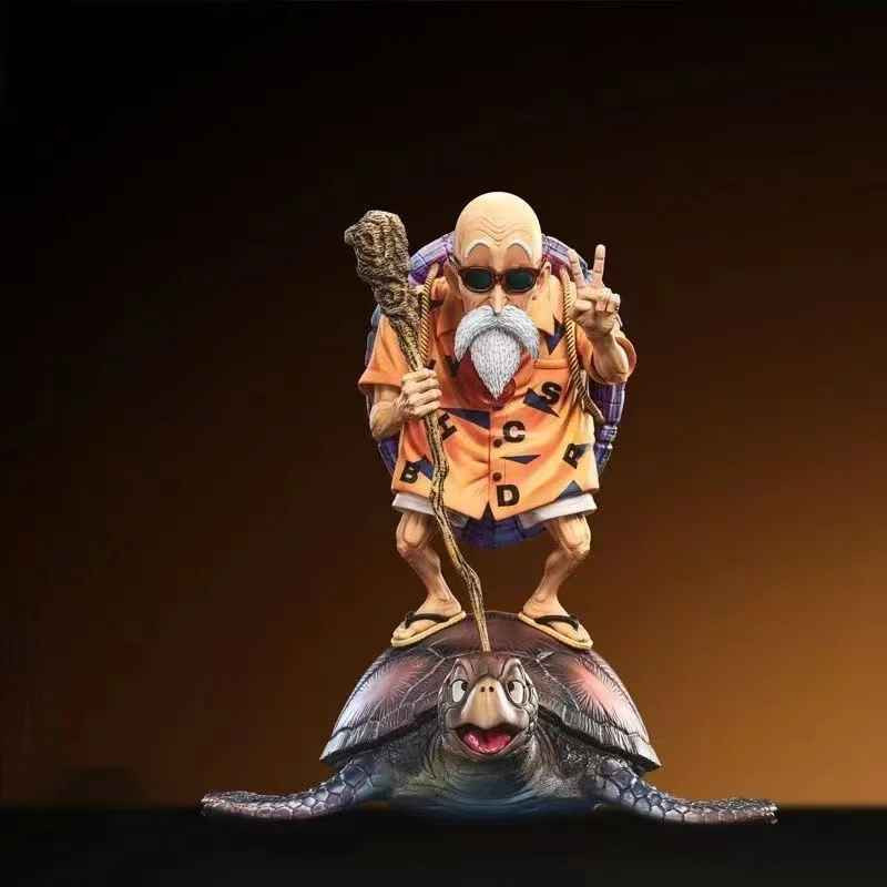 Maitre Roshi Dragon Ball Figurine Statue Tortue Géniale Kamé Sennin Figurine Z