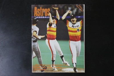 Astros Baseball Magazine 1986 NLCS Collectors' Edition Vintage Sports