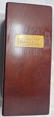 Vintage Martell Cordon Bleu Old Classic Cognac Bottle 750ml 1990s Wood Box 