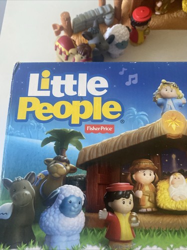 Fisher-Price Little People Deluxe Christmas Story Nativity Set Music/Lights 16pc - Picture 7 of 14