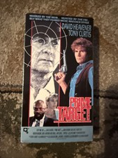 1991 VHS TAPE VIDEO PRIME TARGET TONY CURTIS ROBERT REED ISSAC HAYES HEAVENER