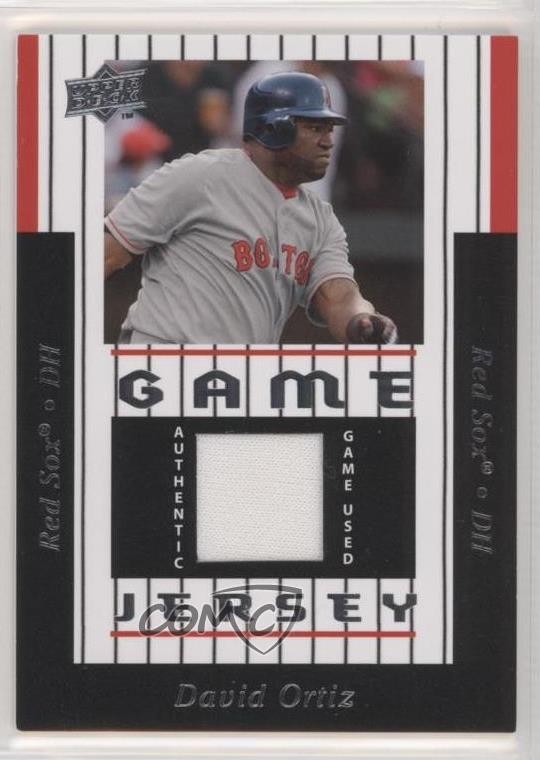 2008 Upper Deck UD Game Jersey 1997 Throwback David Ortiz #97-DO HOF km4