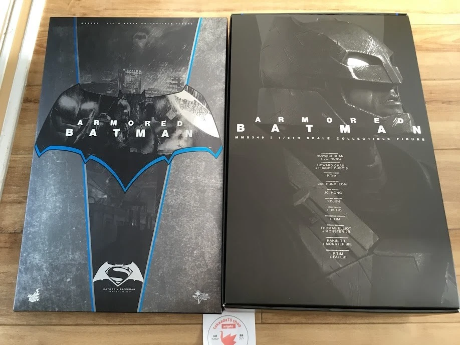 Figura blindada Batman 1/6 Hot Toys MMS349 BVS Dawn of Justice de Japón Foto 3 de 4