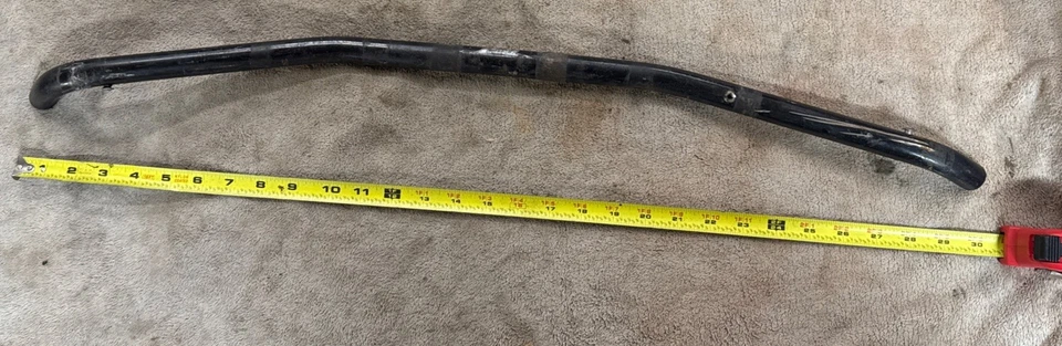 RSI Chromoly Snowmobile 7/8" Race Handlebar Black American Sled Parts Facebook - Image 4 of 4