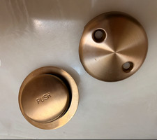 Bronzed Gold Champagne Gold Tub Drain & 1 Scr...