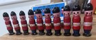 Vintage English Soldiers Novelty Hand-painted Miniature Bowling Set w/ box. — photo 3