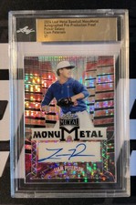 2024 Leaf Metal Baseball Liam Peterson MonuMetal Pulsar Galaxy Proof 1/1