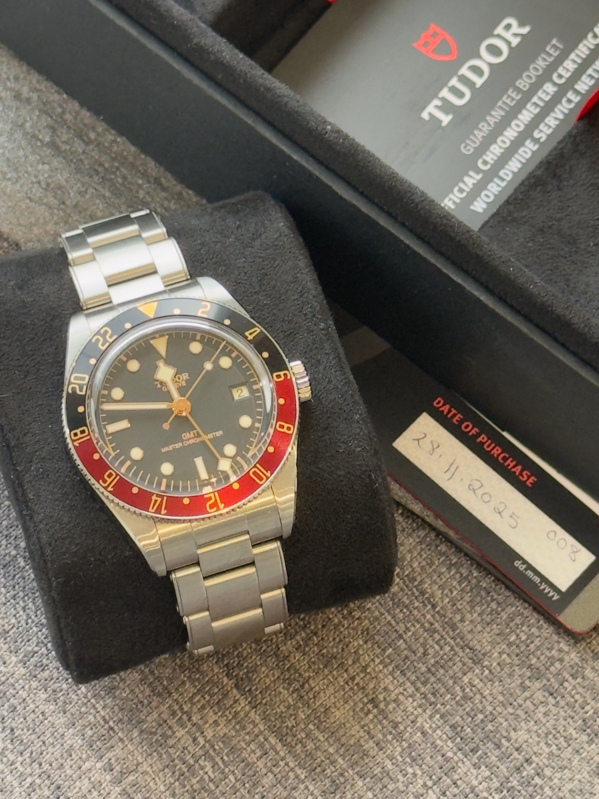 TUDOR Black Bay 58 GMT Coke 39mm Watch - Inc. Jubilee - Nov 2025