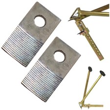 Ersatzmesser-Paar für Steinzieher Pflastersteinzieher Steingreifer Pflasterstein