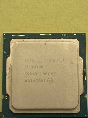 Intel Core i7-10700 (SRH6Y) @ 2.90GHz / 16MB / Socket LGA 1200 / Processor ONLY