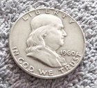 1960 Franklin Half Dollar #43