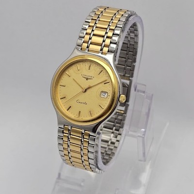 Longines Quartz Flagship 7146 Two Tone Unisex Watch | eBay