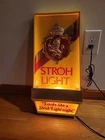 Vintage 1980 "Looks Like A Stroh Light Night" Beer Bar Lighted Advertising Sign
