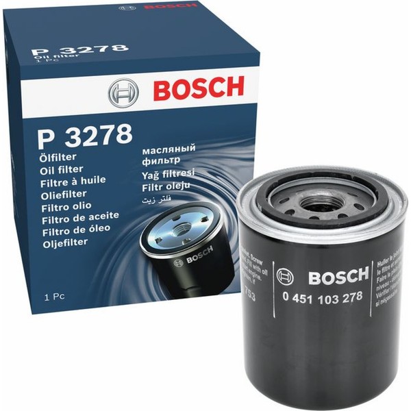 Bosch 0 451 103 278 ÖLfilter FüR Jaguar Daimler ÖLreinigung Inspektion-image
