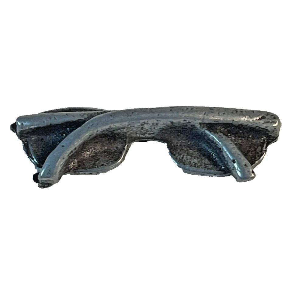 Monopoly Big Bang Theory Leonard's Glasses Token Pewter 游戏 Pc 微型模型 — 第 2/3 张图片