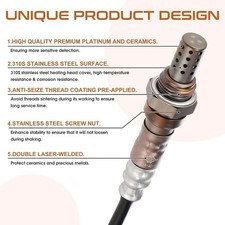4X Oxygen O2 Sensor For 96-02 Chevrolet Chevy GMC 1500 ES20022 234-4012 234- 4018