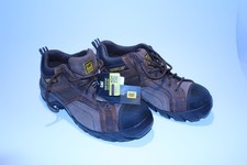 Caterpillar P89957 Men  s Argon Composite Toe Brown Leather Shoes Size 9
