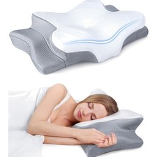 Ultra Pain Relief Cooling Pillow for Neck Support, Adjustable Cervical Pillow...