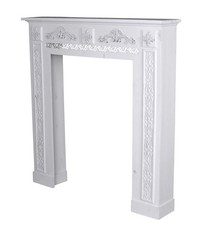Console de la Cheminée „ Villa Emily “ – Cheminée En Vieux Bois Im Shabby Chic