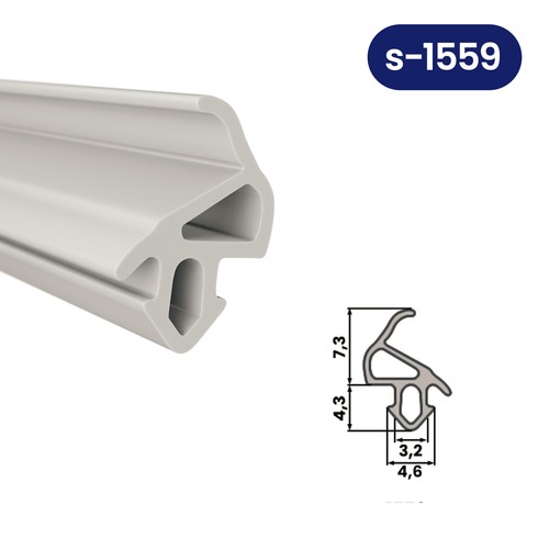 Fensterdichtung Gummidichtung 17 Type EPDM Fenster Dichtung Gummi Schwarz VEKA - Bild 19 von 26