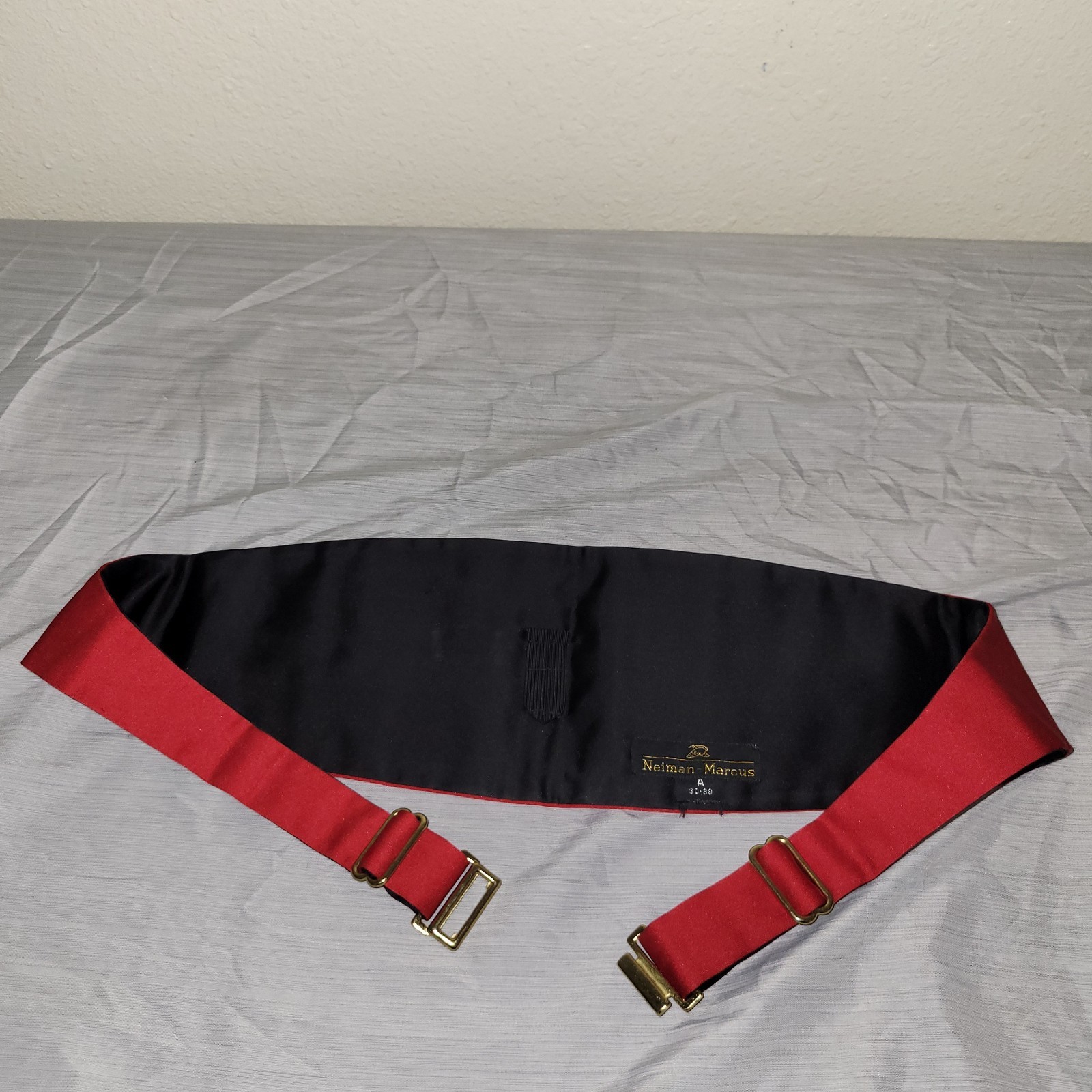 Neiman Marcus Red Cummerbund - image 9