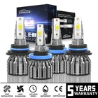 For Kenworth T680 2013-2025 Ultra Bright LED Headlights Bulbs Kit Hi/Lo 360000LM