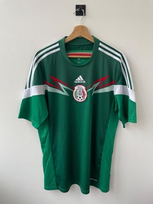 MEXICO NATIONAL TEAM 2014 HOME SHIRT FOOTBALL SOCCER JERSEY ADIDAS