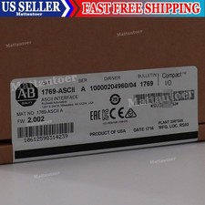 New Factory Sealed Allen-Bradley 1769-ASCII CompactLogix I/O 1769ASCII