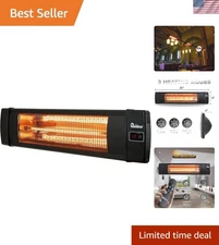 Weatherproof Carbon Infrared Heater DR-238 - Efficient Heating for Every Space
